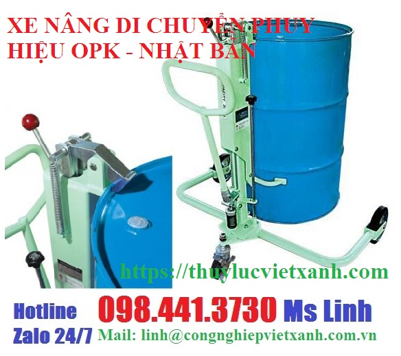 Xe nâng phuy bền bỉ