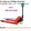 Xe nâng tay 2500kg càng hẹp 550x1150mm Noblelift - Đức