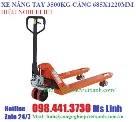 Xe nâng tay 3500kg hiệu Noblelift