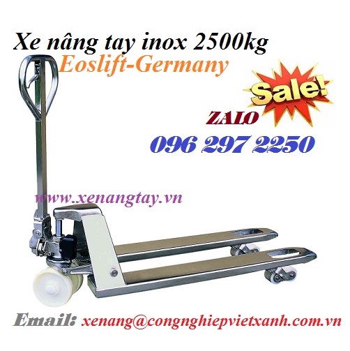 Xe nâng tay inox 2000kg TW-LIFTER