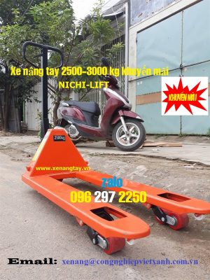 Xe nâng tay thấp giá khuyến mãi