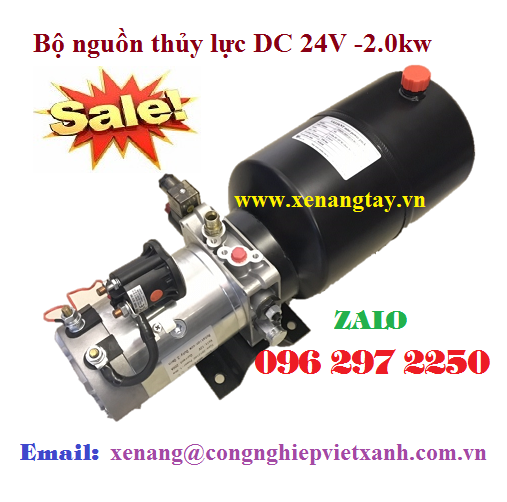 BỘ NGUỒN THỦY LỰC DC 24V-2.0KW