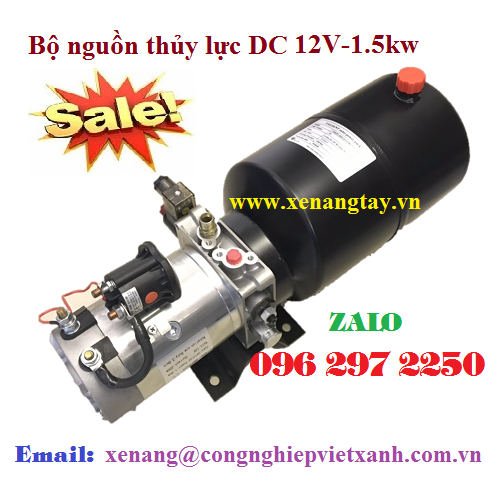 Bộ nguồn thủy lực AC 220V – 1.5kw